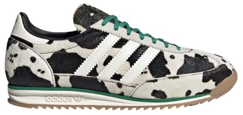 adidas Originals SL 72 Womens Shoes (Cow Print Black White, 7.5)