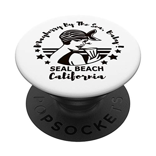 Seal Beach - Borsa tote "Mayberry By The Sea" PopSockets PopGrip Intercambiabile