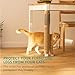 Navaris Cat Scratcher and Brush Table Leg Protector - Sisal Scratching Mat for Furniture Protection - Robust Cat Accessories to Protect Furniture - Scratch Pad for Indoor Cats