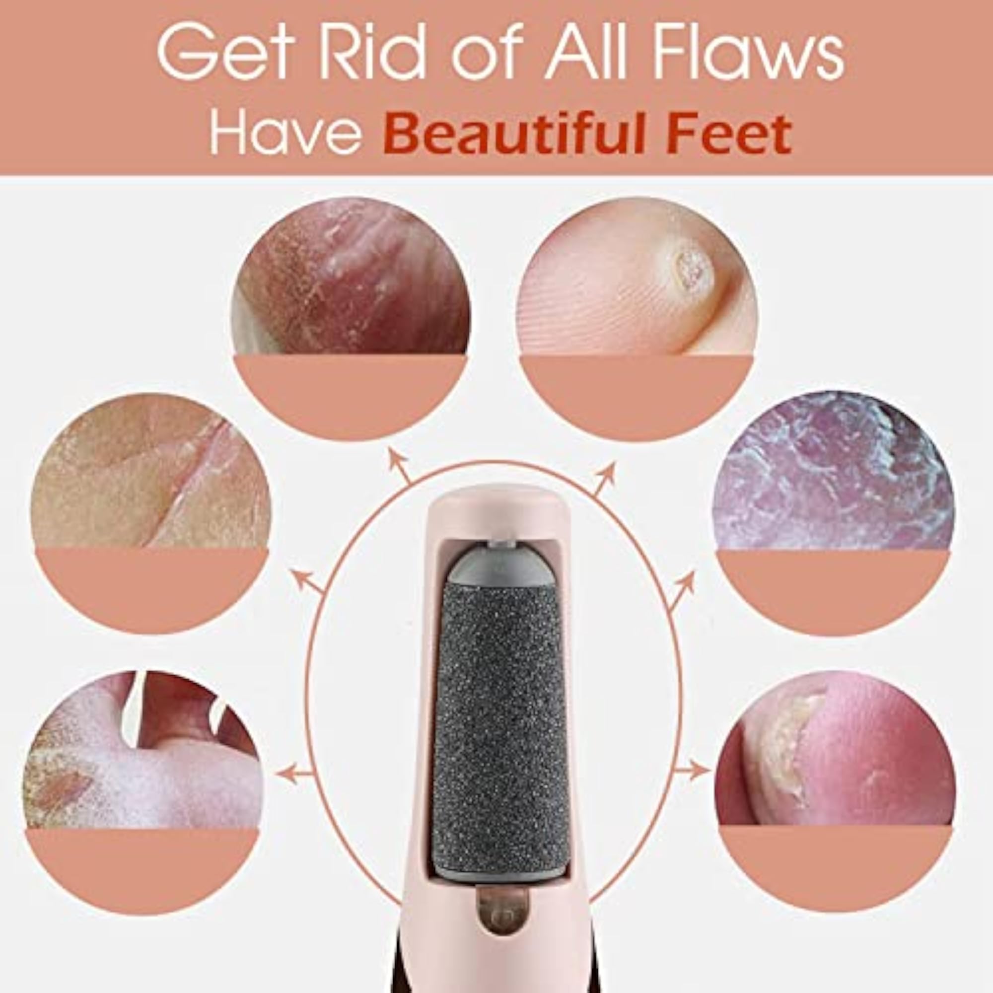 Rechargeable Pedicure Tool - Dead Skin Remover