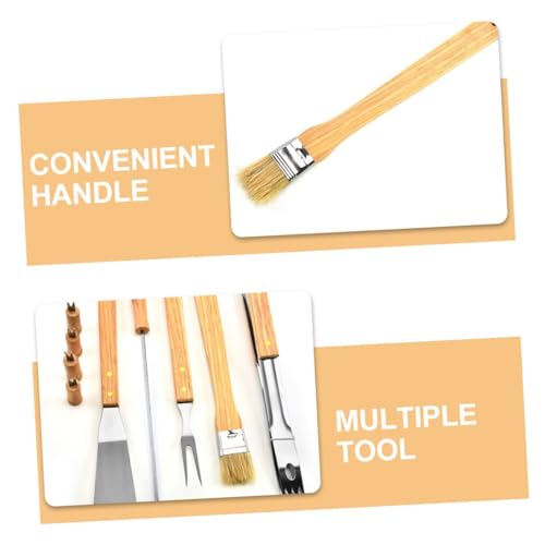 Set de utensilios para parrilla portátil, 10 piezas miniatura 3