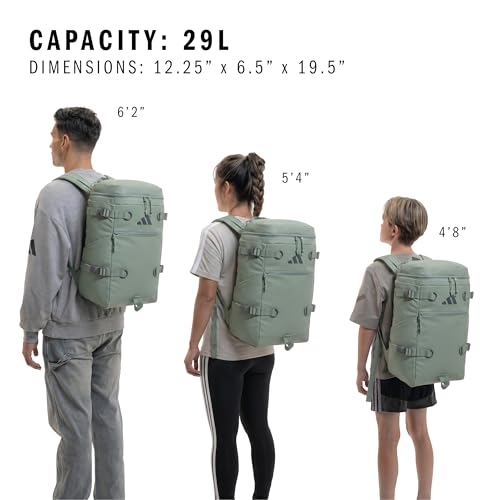 Image of adidas Vista Top-Loading Backpack for Travel and Gym, 29L