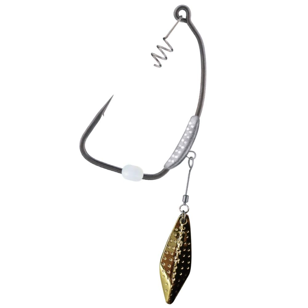BKK Heavy Cover Flipping Hook | Super Slide Coating | Needle Point | Stainless Bait Keeper