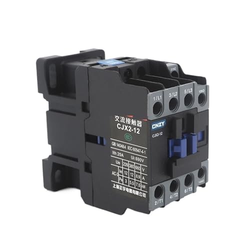 Contacteur ca triphasé 3 pôles CJX2S 3211 inverseur de puissance 32A bobine 24V AC pour automatisme