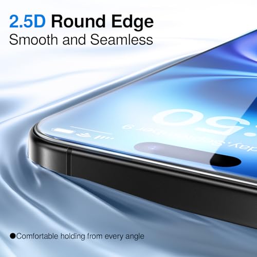 Image of SMARTDEVIL Screen Protector for iPhone 16 (3-Pack), HD Clear 9H Aluminosilicate Tempered Glass, SmartPull Box Dust & Bubble-Free Installation, Case-Ready Fit