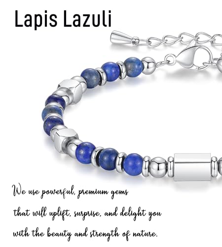 Tiny Gemstone Beaded Bracelets for Women Teen Girls, You are Awesome Jewelry Gifts for Women, Friends, Sister, Mom, Daughter...4