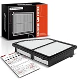 A-Premium Engine Air Filter Compatible with Honda Vehicles - Civic 2016 2017 2018 2019 2020 2021 2022 2023, HR-V 2023 - Naturally Aspirated Only - L4 2.0L - Replace# 17220-5BA-A00