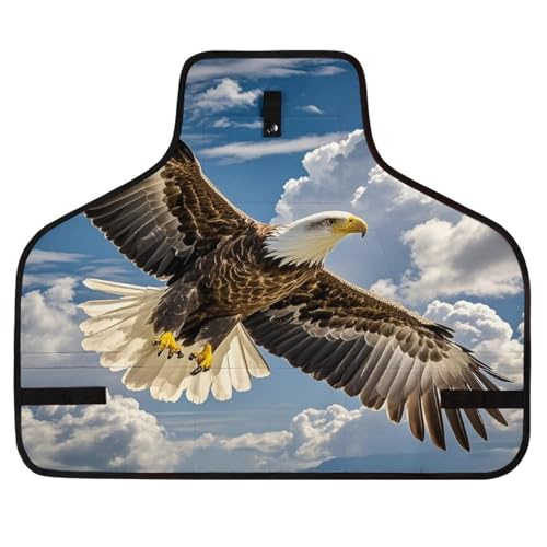 Delantal de trabajo An Eagle con bolsillos y ajuste miniatura 1
