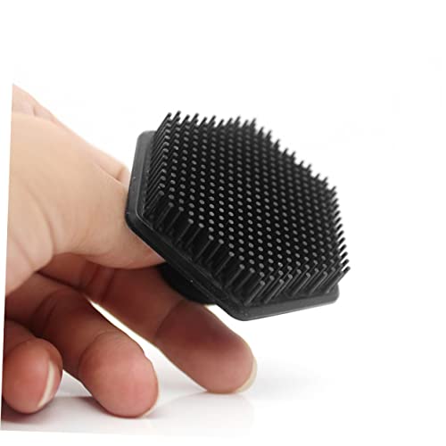 Mipcase 5 Pçs Silicone Rosto Escova Rosto Esponja Óleo Para Rosto Limpador Doméstico Multifuncional