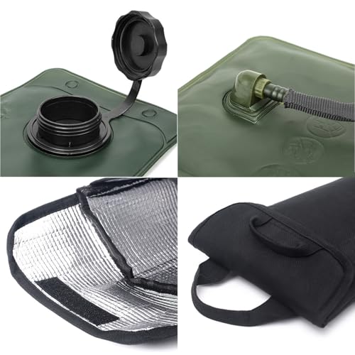 Sac isolant pour vessie eau 2.5-3L sac à dos hydratation camping - 5