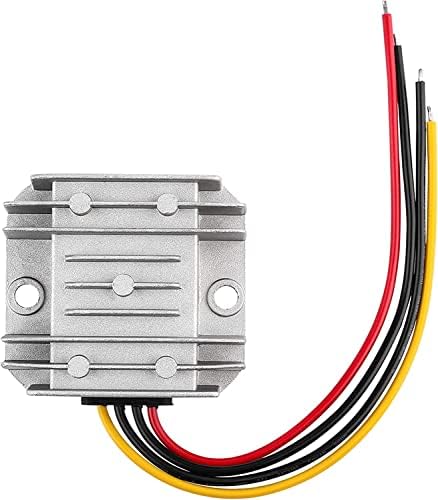 SUPERNIGHT 10A 120W Golf Cart Converter 48V 36V to 12V Regulator Step Down Waterproof DC/DC Transformer for Golf Cart Power Module and Club Car