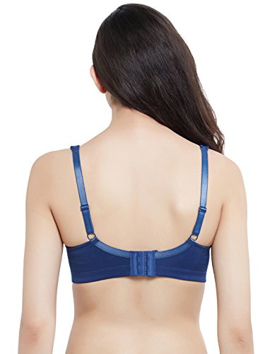 Image of SOIE Women Minimizer Poly Spandex Full Coverage Non Wired Bra