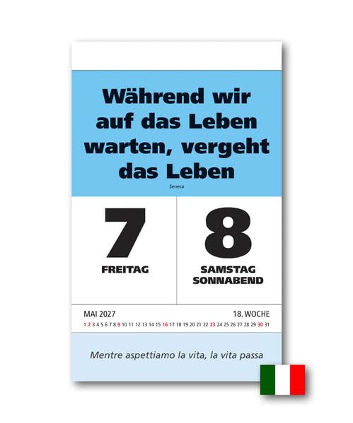 IMPULS-Zwei-(2)Tagesspruch Kalender 2027 - DOPPIO