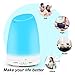 Essential Oil Diffuser, Ultrasonic Aroma Diffuser 120mL Aromatherapy Diffuser Cool Mist Humidifier For Office Bedroom Spa Yoga Baby, 7 Colors LED Light Changing and Waterless Auto Shut-Off