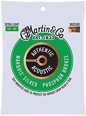 Martin MA530T Authentic Acoustic - LifeSpan 2.0 - Phosphor Bronze Extra Light ( 10-47 ) MA530T