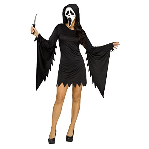 Déguisement Ghost Face Glamour adulte de Fun World, finition tissu S