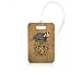 Harry Potter (Hufflepuff) Luggage Tag Keychain Bag Charm Tag