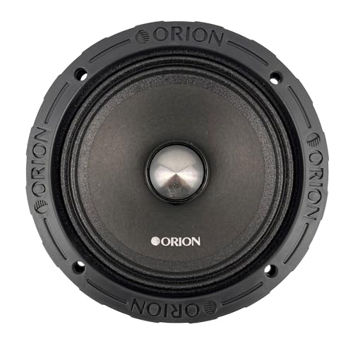 Image of ORION HCCA68N HCCA Series 6.5 inch Ultra Efficient Neodymium Midrange Loudspeaker, 1400W Max Power, 350W RMS, 8 Ohm, 1.5 inch Voice Coil - High Output Pro Car Audio Stereo, Premium Quality Speaker (Pair)
