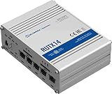 Teltonika RUTX14000000 Model RUTX14 LTE Dual-sim Industrial Cellular Router; for Europe, the Middle East, Africa, APAC, Brasil, Australia Operators Only; Ethernet, Wi-Fi, Bluetooth and USB Interfaces