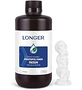 LONGER mit Wasser Waschbares 3D Drucker Resin, LCD UV 405nm Resin Schnelles Photopolymerharz für ...