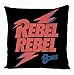 daffy David Bowie Housse de coussin imprimée Rebel Rebel