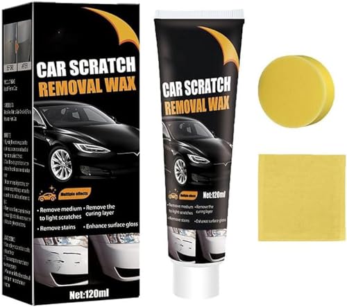 Cera para Reparar Rayones de Auto 120 ml Kit