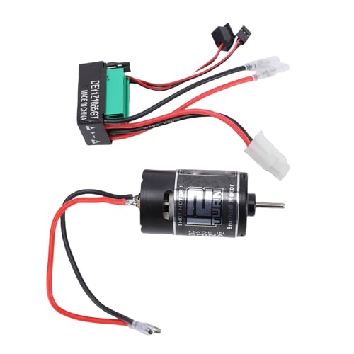 Hiraith Moteur brossé Haute Performance 550 12T et ESC pour