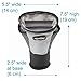 High Road Cell Phone Holder and Car Cup Holder Organizer with Storage Pockets and Charging Cord Port