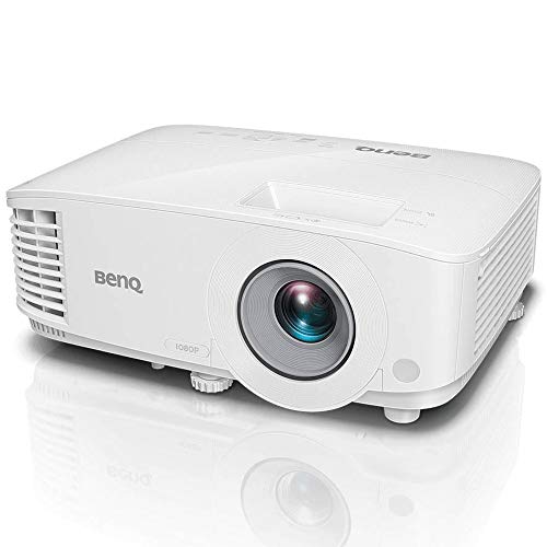 Image of BenQ MH550 1080p Business Projector | DLP | Full HD 1920x1080 | 3500 Lumen Brightness | Upto 15,000 Lamp Life | Dual HDMI | VGA | in-Built Speaker | Keystone Correction | SmartEco Technology