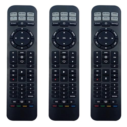 Télécommande perdue ? Ce lot de 3 pour TV et audio Cm520 résout votre problème