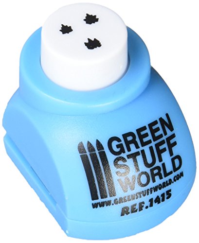Green staff World Leaf Punch Medium Blue Miniature Tools GSW-46