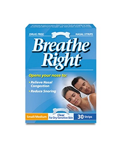 BREATHE RIGHT - BREATHE RIGHT Tiras Nasales Pequeñas 30 unidades