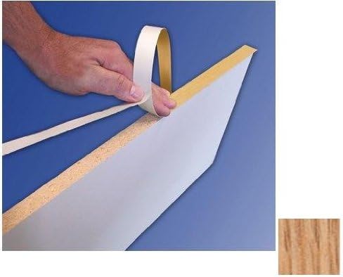 FastCap FastEdge Peel & Stick Edge Tape 50' Roll PVC Red Oak