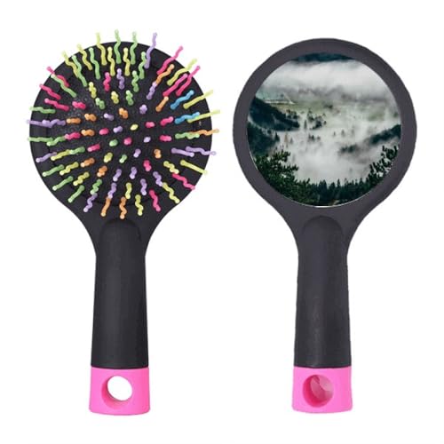 Brosse démêlante anti-casse à coussin d'air pour salon et maison