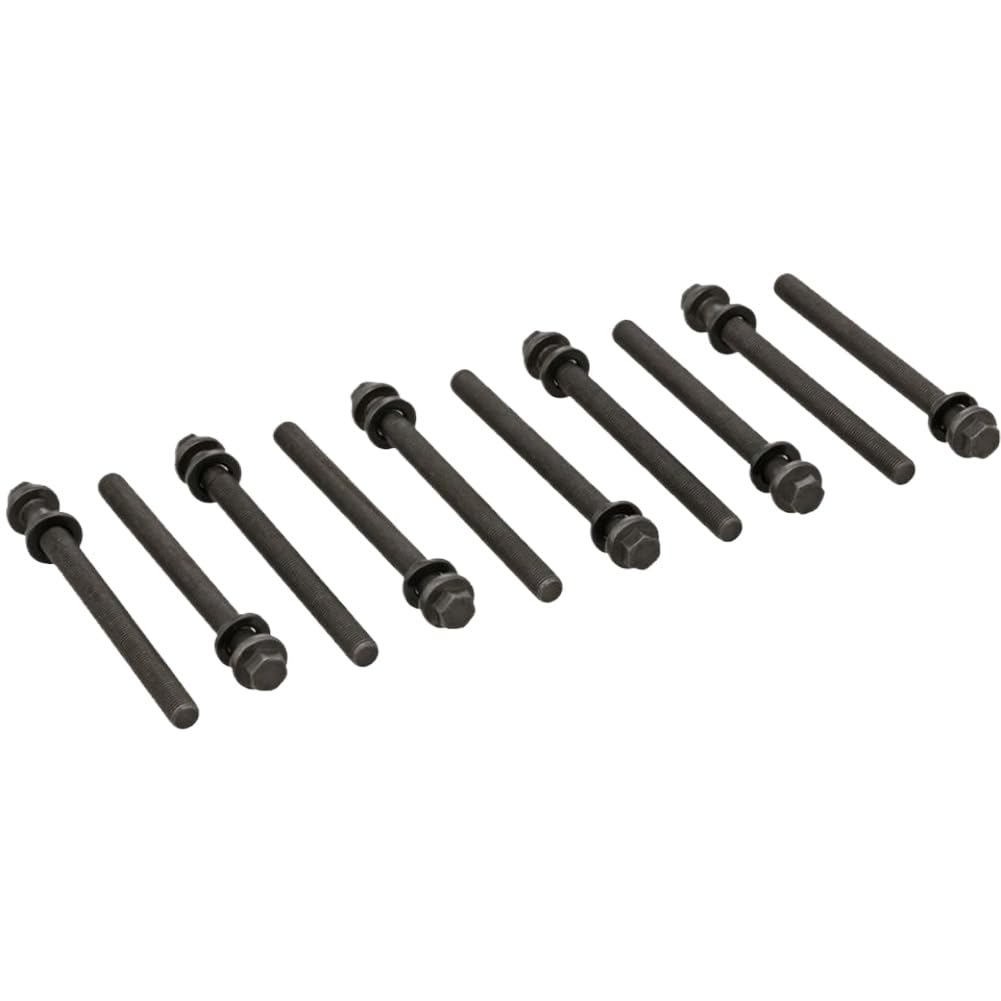Cylinder Head Bolt Kit 10 Pcs 81044300 Compatible with 2.5L 2.8L L4 Engine for 07-24 Cherokee Holden