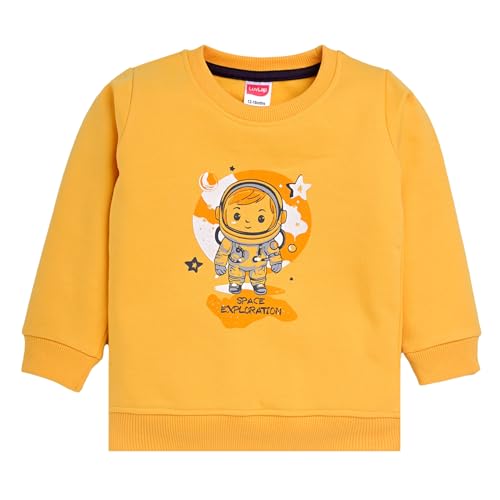 Image of LuvLap Baby Boys Full Sleeve Sweatshirt & Pyjama Set
