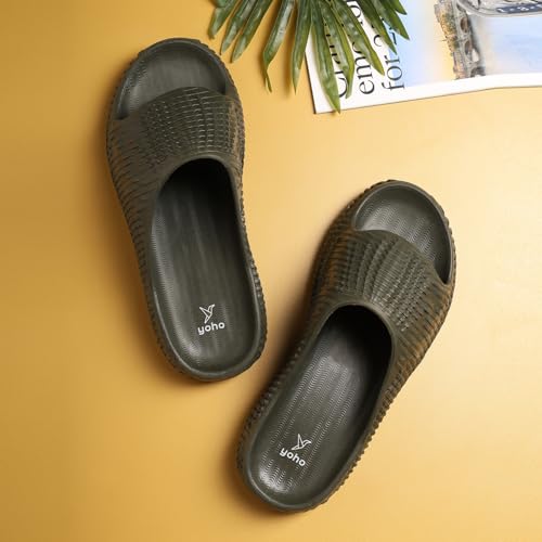 Image of YOHO All-Terrain Sliders for Men | Cushioned Slippers| Lightweight | Waterproof