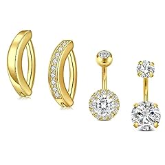 4PCS Set02 - Gold 6mm
