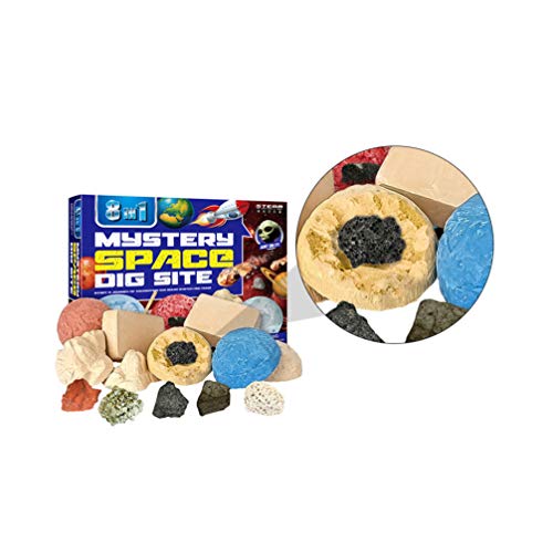 STOBOK Kit de EscavaÃ§Ã£o para CrianÃ§as Kit de EscavaÃ§Ã£o de Gemas Gemas CientÃ­ficas CrianÃ§as Es