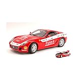  Para Ferrari 599 GTB Fiorano Panamérica Tour 2006 Red 1:18 Hot Wheels Coche de carretera modelo modelo die cast