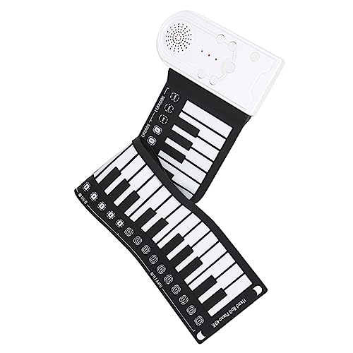 Totority 49鍵 ロールアップピアノ ポータブル折りたたみ式電子キーボード 初心者向け 軽量 コンパクト 持ち運び便利