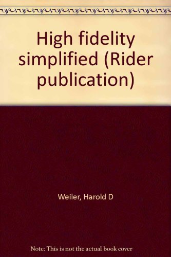 High fidelity simplified (Rider publication) B0007E2C1O Book Cover