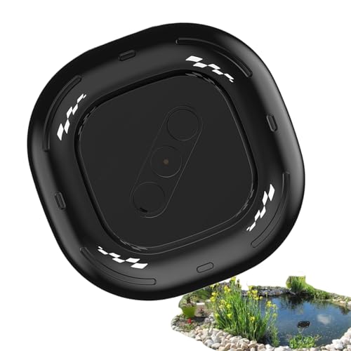 Fontaine de bassin aérateur flottant et imperméable pour grand jardin extérieur