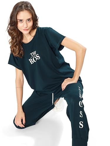 Image of WEET Women's Cotton Printed Track Suit