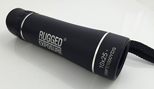 Rugged Exposure Mb-1025 10X25Mm Rubber Armored Monocular #TOP1