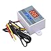 Digital Temperature Controller Thermostat Switch Control for Heating Cooling Equipment Industrial ABS Material (12V)