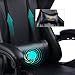 LUCKRACER Silla Gaming Escritorio con Reposapiés Oficina Cojín Lumbar para Masaje Reposabrazos...
