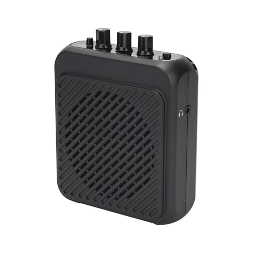 SEAFRONT E-Gitarrenverstärker, Mini-Lautsprecher, Wiederaufladbar, 3 W, Clean- und OD-Modi für Musiker und Zum Üben überall