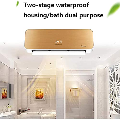 Ventilatorkachel voor wandmontage, keramiek, 3000 W, met afstandsbediening - Afbeelding 5