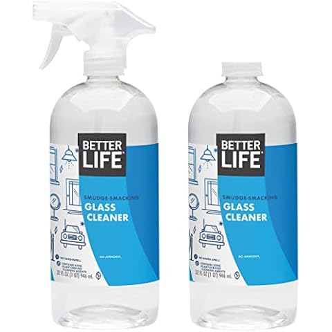 Better Life Natural Glass Cleaner, 32 Oz (Pack of 2) Cover